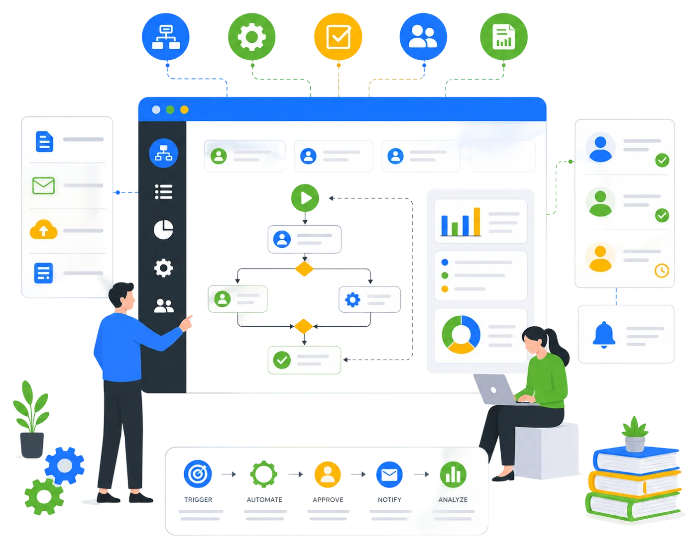 Process Management System UI Mockup